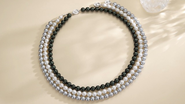 Amazon | [AGVANA] パールネックレス 真珠 ネックレス レディース 冠婚 