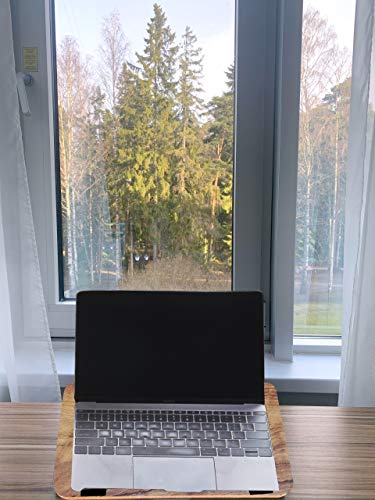 LINGAZ Multipurpose Laptop Stand,Foldable Laptop Table, Study Table, Cooling Pad,Foldable and Portable/Ergonomic & Rounded Edges/Non-Slip Legs... - Image 5