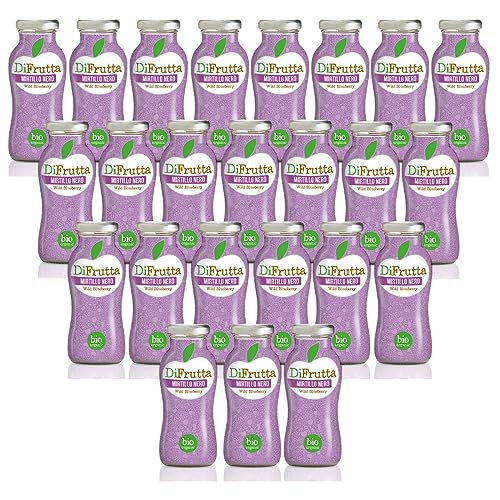DIFRUTTA MIRTILLO NERO SELVATICO BIO 0,2 (24 pz)