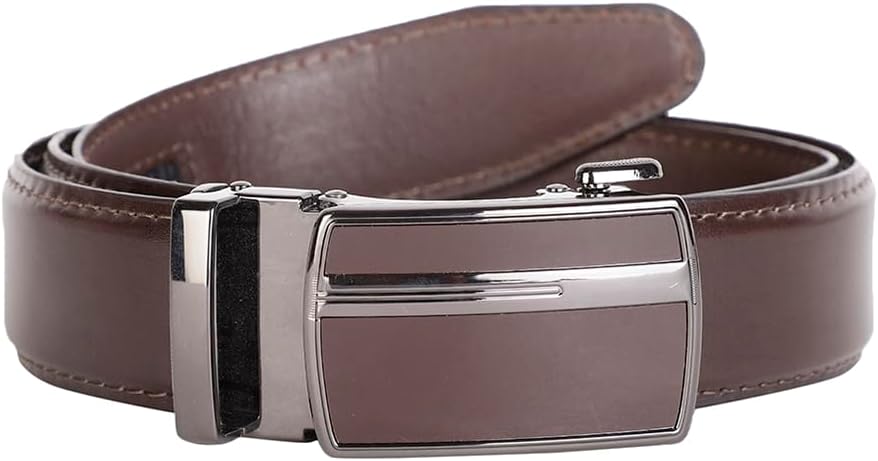 Bata Al-Blt-03 Leather Mens Belt In Brown