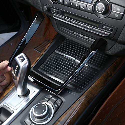 Marco decorativo para portavasos interior BMW X5 X6 2008-2013 miniatura 4