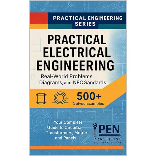 Practical Electrical Engineering Real-World Problems, Diagrams and NEC Standards Audiolibro Por Praticing Engineers Network arte de portada