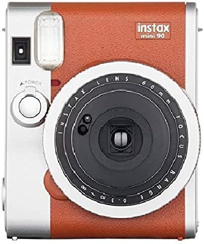Fujifilm Instax Mini 90 Neo Classic - Cámara instantánea (renovada), color marrón