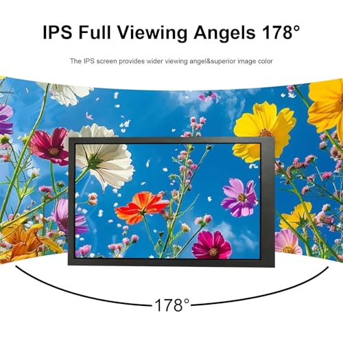 Image of VSDISPLAY 8'' Touchscreen LCD Monitor 1280x800 IPS Portable Display | with Mini H /D Video Input,Supports 180 Image Rotation