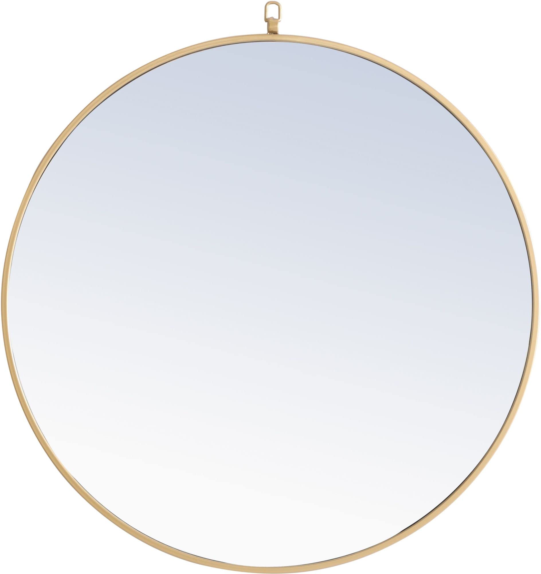 Elegant Decor MR4058BR Eternity Mirror, Brass