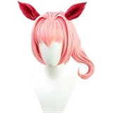 Cosplay Wig (Haru Urara) With tiger clip 45cm