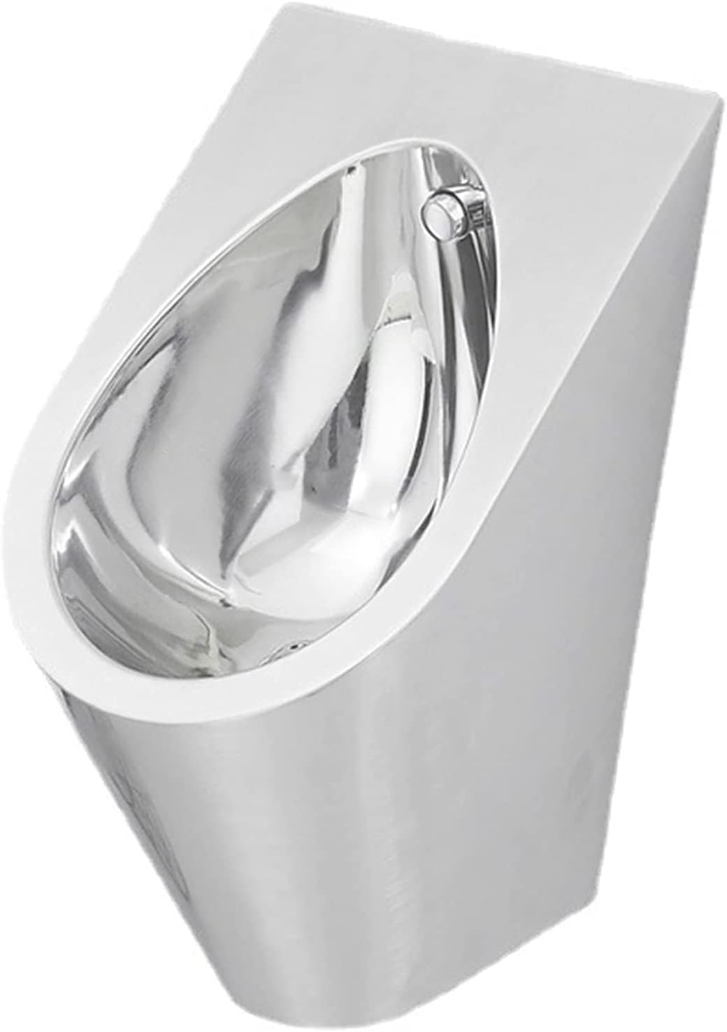 Vertical Stainless Steel Urinal, High Efficiency Induction Flush Men's Urinal Bathroom Accessories,