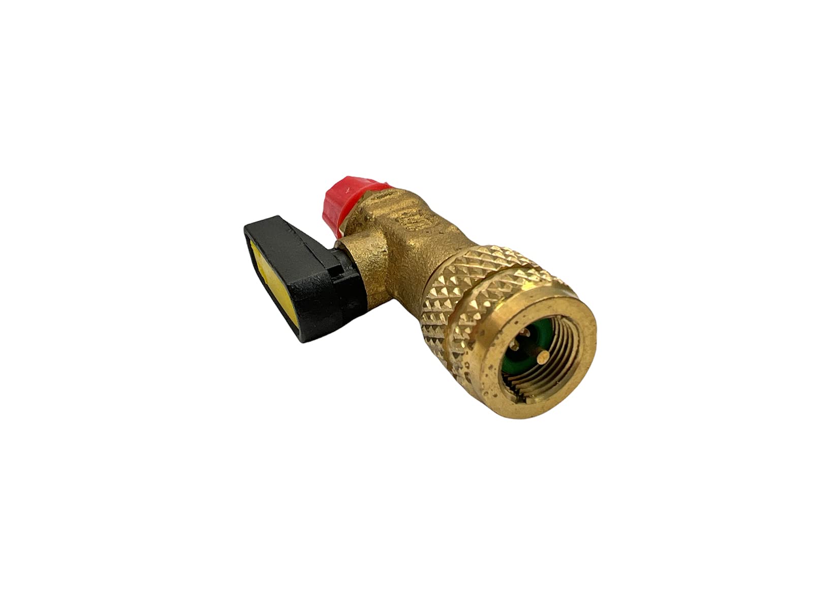eRicambi, Kit Frigorifero Bombola Ricarica Gas Refrigerante R600A, Contenuto 750 Ml Netto 420 GR, Attacco 7/16 Sae + Rubinetto 1/4 M/F con Guarnizione