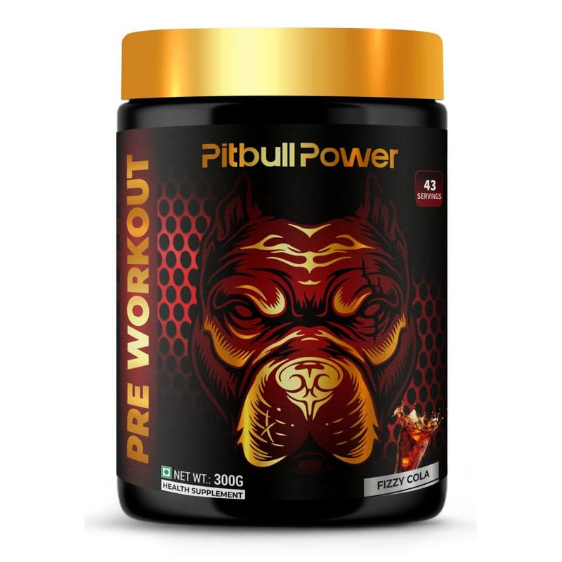 Pitbull Power Cola Fizzy Flavour Preworkout - Energize Your Workouts With A Refreshing Twist! Boost Muscle Recovery & Great Taste & Easy Mix. Ideal For Gym Enthusiasts_300gm (B0D7BYWF3Q) Amazon Price History, Amazon Price Tracker