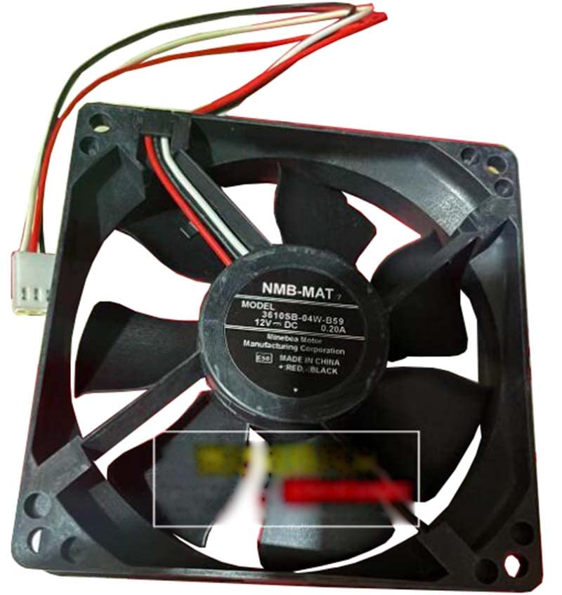 Ventilateur 92 mm NMB 12V pour réparer une surchauffe de PC et de routeur