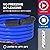 PERIOR 30 FT Heated Drinking Water Hose for RV Camper with Reducer, NSF 372 Certified Garden Hose with Automatic Thermostat, Antifreeze Protection to -40°F, GFCI Protection, 5/8" ID, 3/4" GHT Adapter