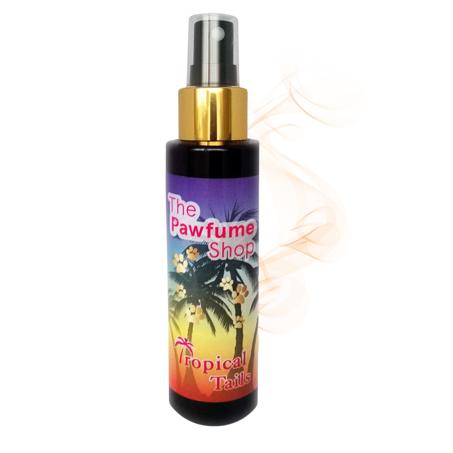 Tropical Tails - Dog Perfume Spray - Suitable for All Breeds & Sizes - For Fresh Scent & Odour Control - Gentle on Skin & Long-Lasting Fragrance - 100ml