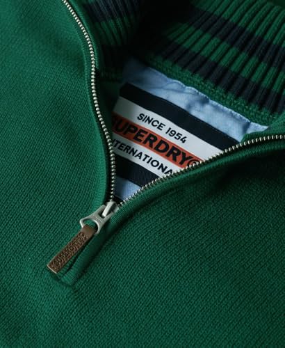 Pull à col zippé Superdry Classics Henley - vue 7