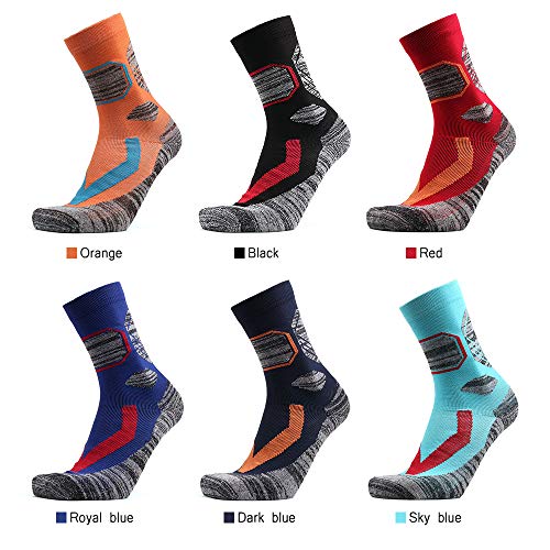 Meias, Andoer Meias de esqui unissex Antiderrapante Desempenho esportivo Meias Trekking Algodão Térm