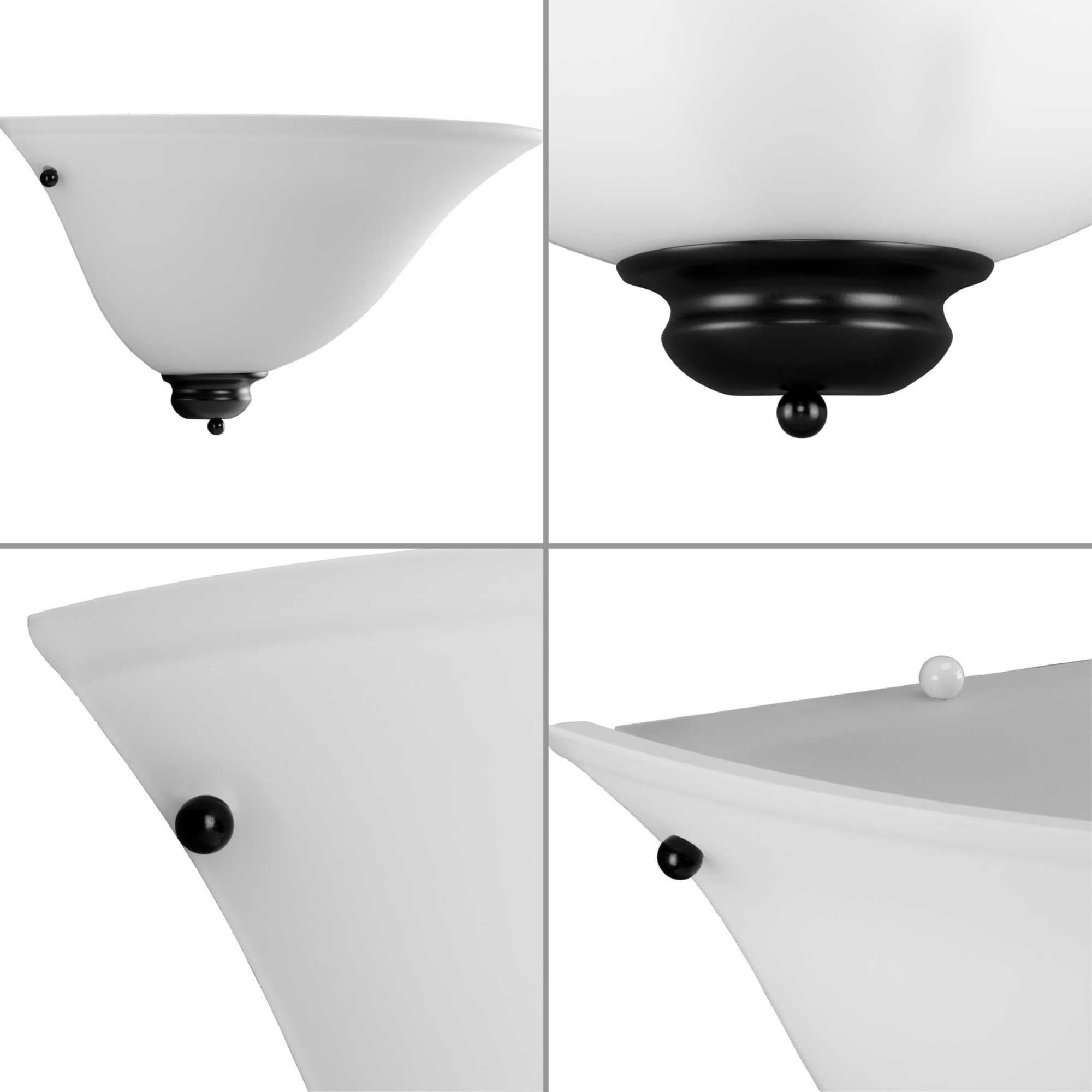 Progress Lighting P7153-09W Wall Sconces , Indoor Lighting, Brushed Nickel