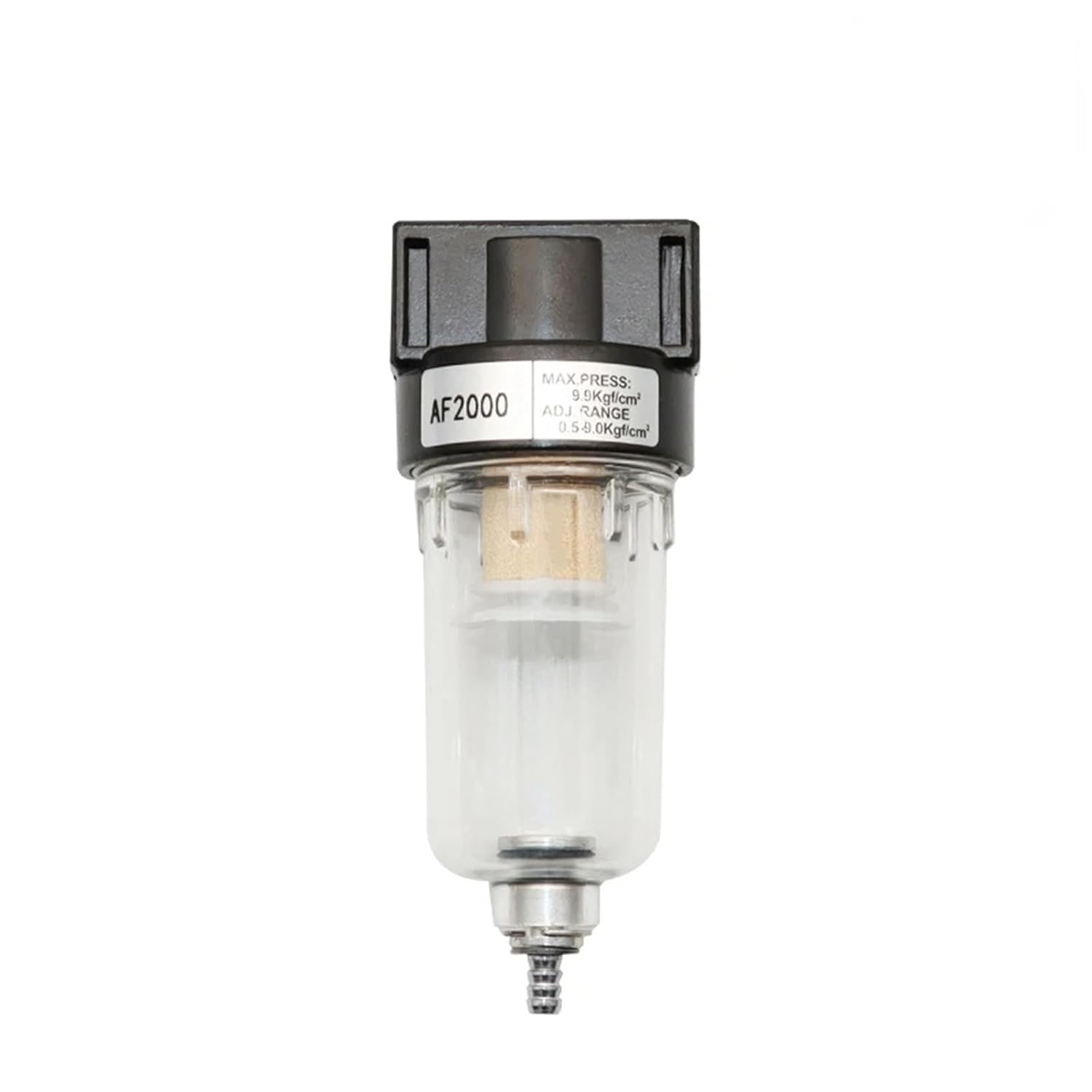 1pcs AF2000 1/4 Processor Copper Filter Air Pump Filter Oil and Water Separator Pneumatic Components Air Compressor(PC 12mm Fitting)