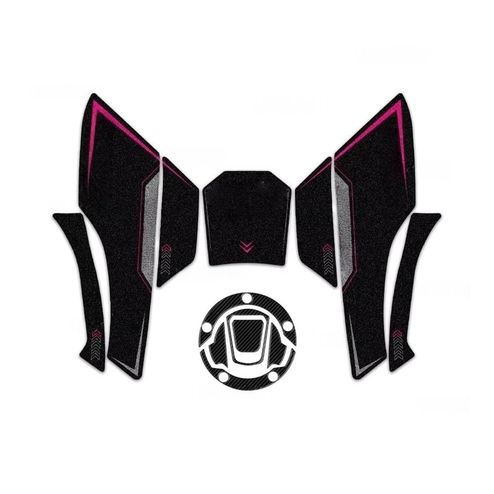 Dingyig Color4 Motorcycle Fuel Tank Sticker Pad Decal Cap For 450Mt For 450 Mt(Color4)