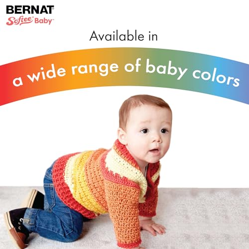 Image of Bernat Softee Baby Pink Flannel Yarn - 3 Pack of 120g /4.25oz - Acrylic - 3 DK (Light) - 310 Yards - Knitting /Crochet