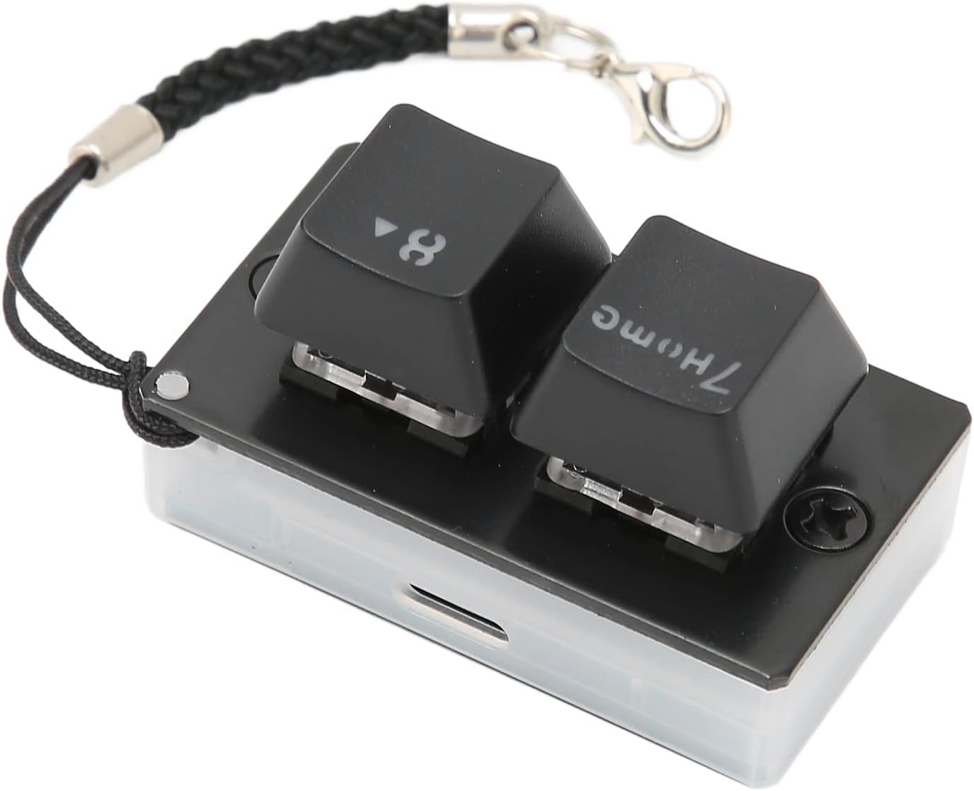 Two Key Keyboard, Portable Hot Swappable OSU Keyboard for WINXP/VISTA/WIN7/WIN8/WIN10