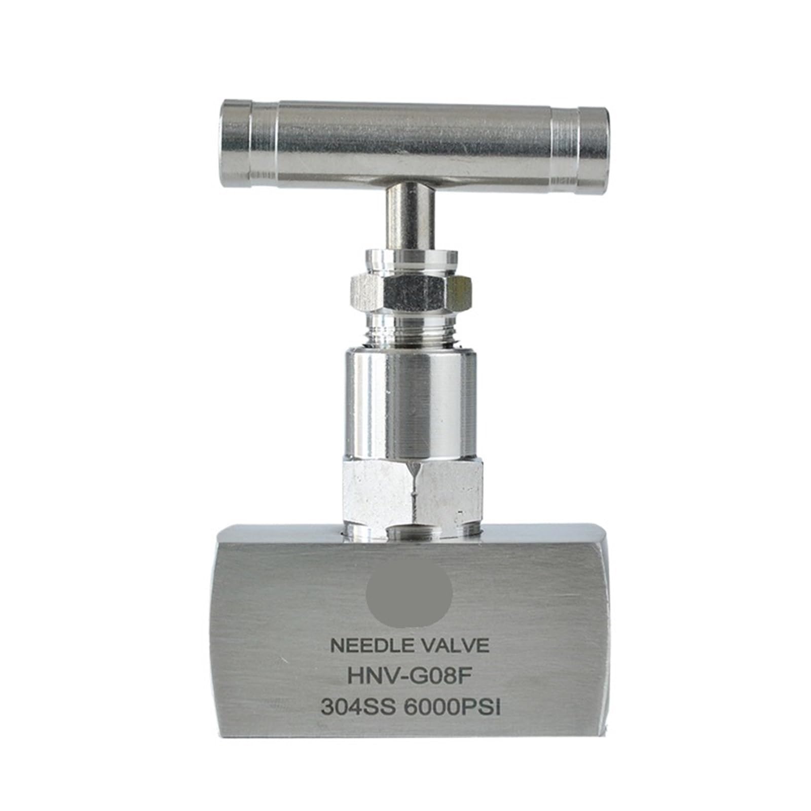 Válvula de aguja esférica de alta presión de 1/4", 3/8" y 1/2" J13-250P, rosca hembra BSPT de acero inoxidable.(3/8")