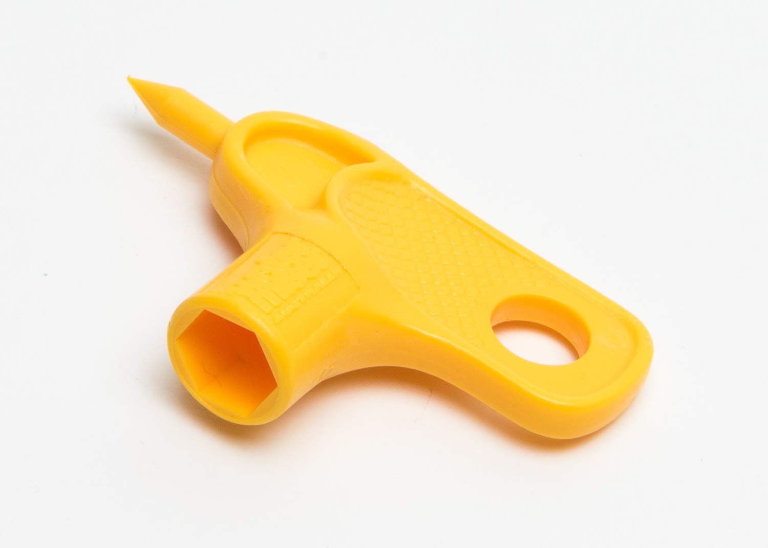 5 Pack Antelco Key Hole Punch Yellow For 1/4