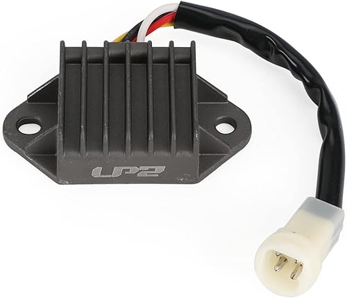 Miniatura 4 de Topteng Regulador de voltaje de motocicleta rectificador para Yamaha YFM200 YFM200 Moto-4 200 1985, YFM200 YFM200DX Moto-4 200 1984-1988, YTM200E