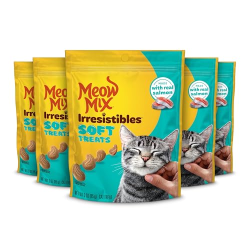 Meow Mix Irresistibles Soft Cat Treats Made With Real...