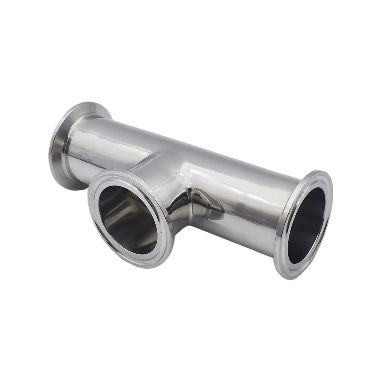 Conector en T de acero inoxidable de 3,8 cm, 5 unidades, accesorios de tubería de cerveza casera para adaptador y acoplador de tubería de agua