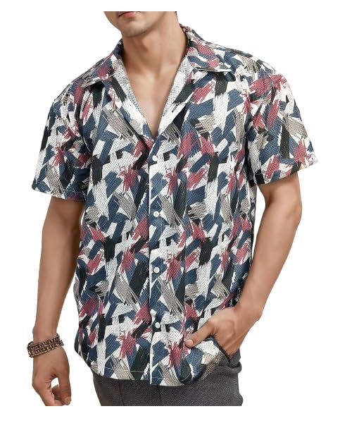 T-shirt homme décontracté I ENTERPRISE multicolore pour les sorties du week-end