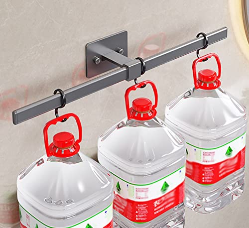 Porte-serviettes mural en acier inoxydable résistant pour salle de bain