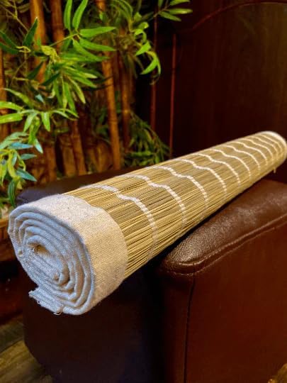 MAMAJI Handmade Darbha (Kusha) Grass Meditation & Pooja Mat | Traditional Puja Aasan for Mandir, Japa, Yoga Sitting | Foldable, Breathable, Eco-Friendly (1)