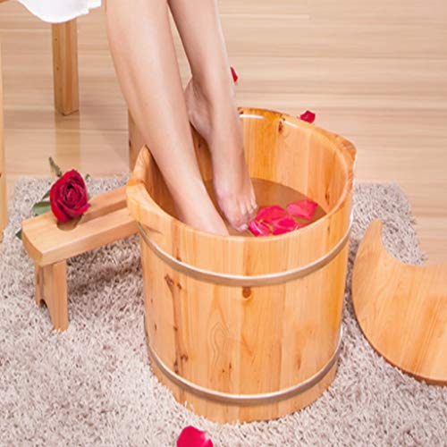Spa de Pies Katzowen de Madera de Cedro 40x27x31 cm miniatura 2