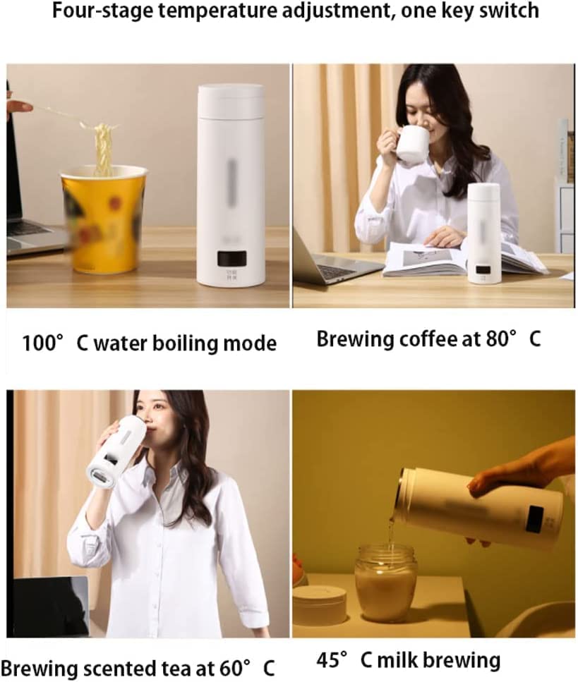 Hervidor eléctrico portátil con capacidad 500 ml miniatura 6