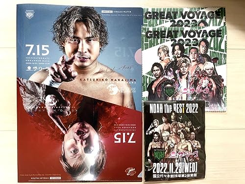 中嶋勝彦 宮原健斗 プロレスリング ノア A4クリアファイルのサムネイル