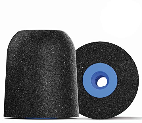 Comply Memory Foam Replacement Ear Tips for Shure Earphones | Superior Noise Isolation, Ultimate Comfort, Secure Fit | Black, Large (3 Pairs)