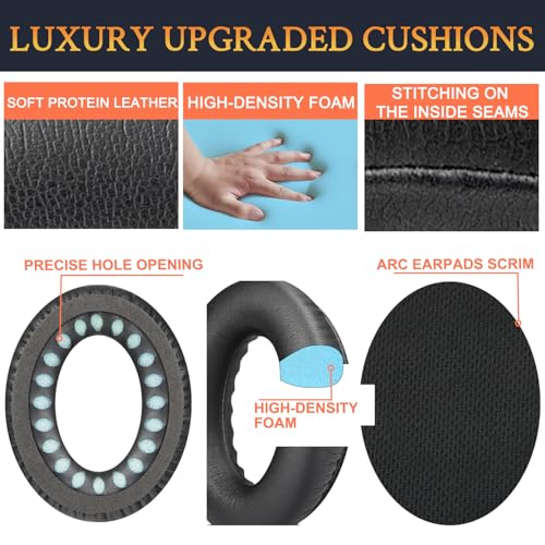 Image of SoloWIT Earpads for Bose Headphones - Full Black