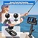 Keuvirya Aluminum Fish Finder Mount & Depth Finders for Boats w/C Size 1.5