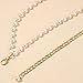 Gold Star Waist Chain Trendy Y2k Fashion Accessorie for Women Silver Chain Belt Grunge Emo Accessories Star Pearl Punk Halloween Goth Jewelry D-Gold