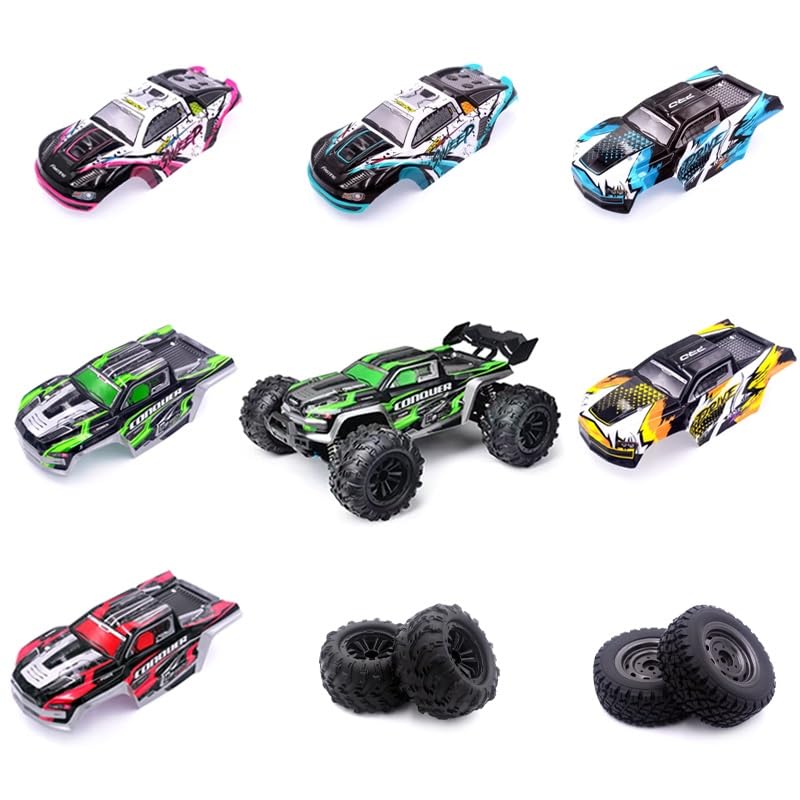 Zdalnie sterowany samochód Shell Body RC Trucks Body Shell dla RC Scy 16101 16102 16103 1620 Rc Części do modernizacji samochodów(6220)