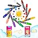 Jar Melo Jumbo Crayons for Toddlers, 12 Colors Twistable Crayons Non Toxic Washable Crayons, Easy to Hold Silky Large Crayons, Safe for Babies and Children, Gift for Boys and Girls Back to School