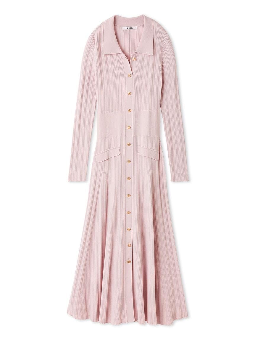 SNIDEL(スナイデル) フロントボタンニットワンピースSWNO255047レディース