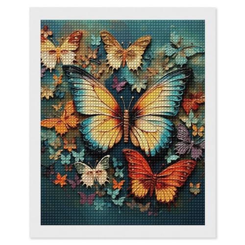 Broderie diamant papillon 5D pour libérer votre créativité et vous détendre