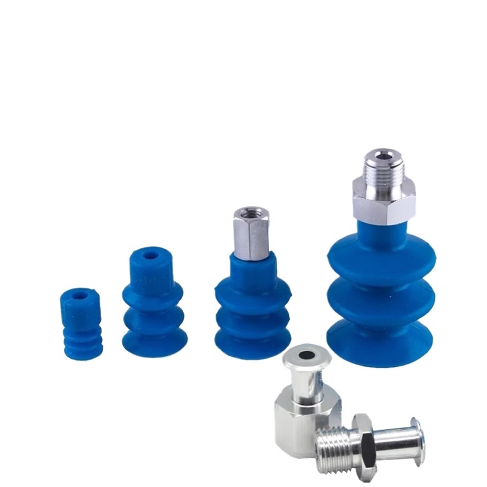 Ventosa de succión neumática FG9 con silicona de tres capas para agarre seguro