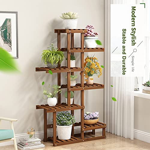 Étagère d'angle pour pots de fleurs : la solution en bois pour optimiser l'espace