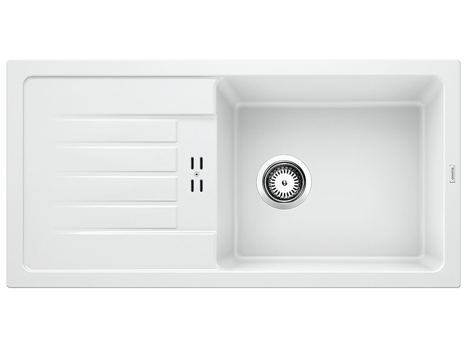 Évier en SILGRANIT BLANCO FAVUM XL 6 S l'élégance du granit blanc durable