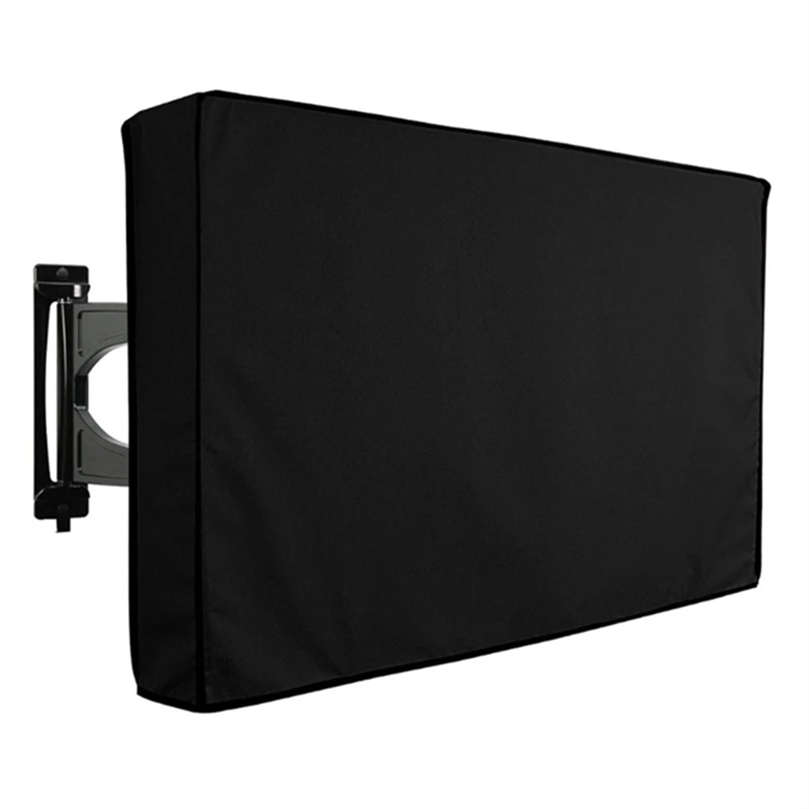 copri tv da esterno Copertura TV impermeabile protettiva Schermo Oxford nero antipolvere e for esterni(M 30-32 inch)