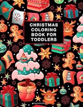 Paperback Christmas Coloring Book for Toddlers: Simple Christmas Coloring Designs for Stocking Stuffers for Toddlers Book