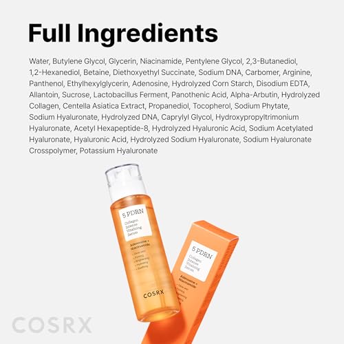 COSRX 5 PDRN Collagen Serum, Anti-aging, Glass Skin & Plumping, 3.38 fl oz - image 9