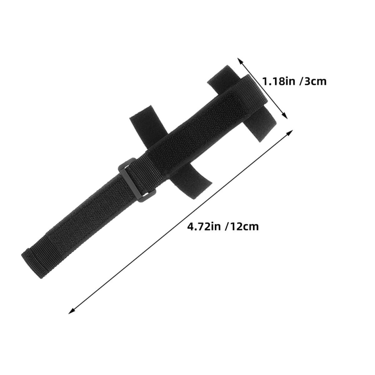 Correas Ajustables de Nylon para Cubiertos para Personas Mayores y Discapacitadas, Soporte Seguro y Versátil para Utensilios en Casa y Centros de Rehabilitación, Pack de 3