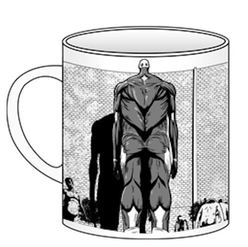 Attack on Titan wall mug (japan import) by COSPA
